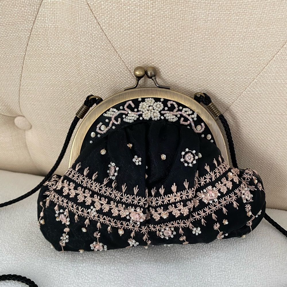 Valerie Stevens Beaded Satchel